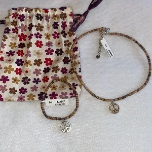 Brighton Necklace & Bracelet Set “Eco Peace”